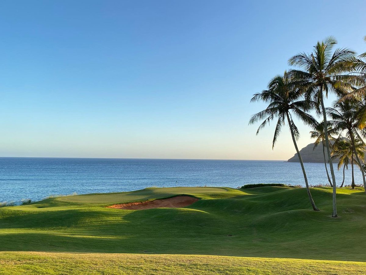Part 2 of the @PGATOUR “Aloha Swing” starts tomorrow. Make your own “Aloha Swing” and check out the island of Kaua‘i where gems like the Ocean Course at Hokuala make for a stunning Hawaii golf vacation. @hokualakauai @GoGolfKauai