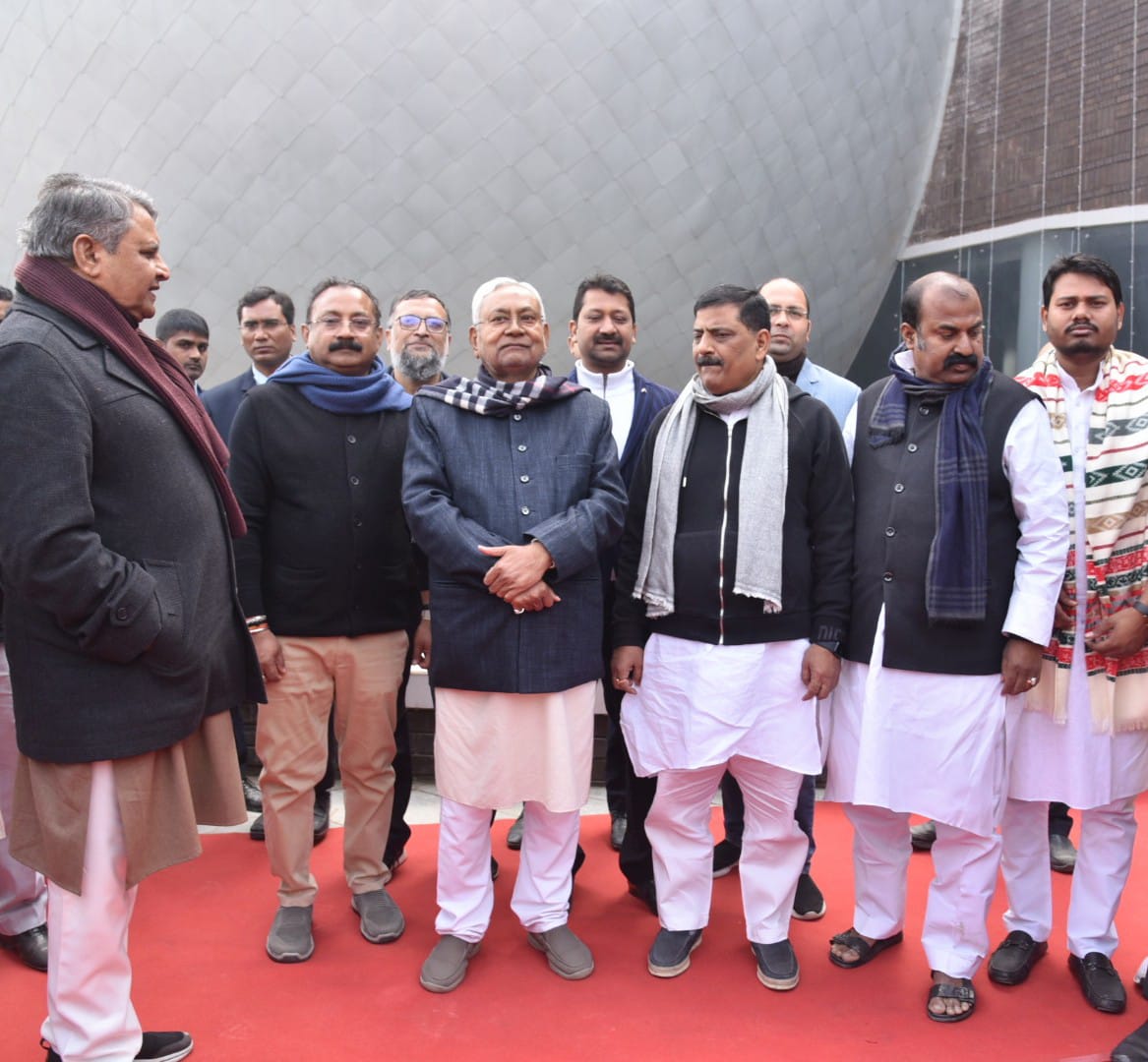 IPRDBihar's tweet photo. माननीय मुख्यमंत्री @Nitishkumar ने दरभंगा के कादिराबाद में नवनिर्मित तारामंडल का उद्घाटन किया। इस दौरान 
@IPRD_Bihar मंत्री @SanjayJhaBihar रहे मौ���ूद।
दिनांक: 12.01.2023
#समाधान_यात्रा
#समाधान_यात्रा_2023
#SamadhanYatra
#SamadhanYatra2023 https://t.co/YPUpap8UQ5
