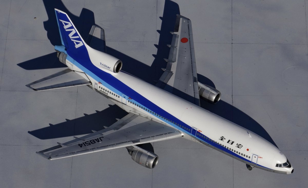ロッキード L-1011 トライスター(ハセガワ 1/200)完成しました！ 発売