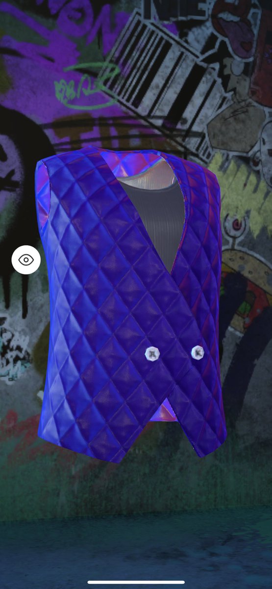 anubis0121s's tweet image. Dope Purple Vest @genies #2fly