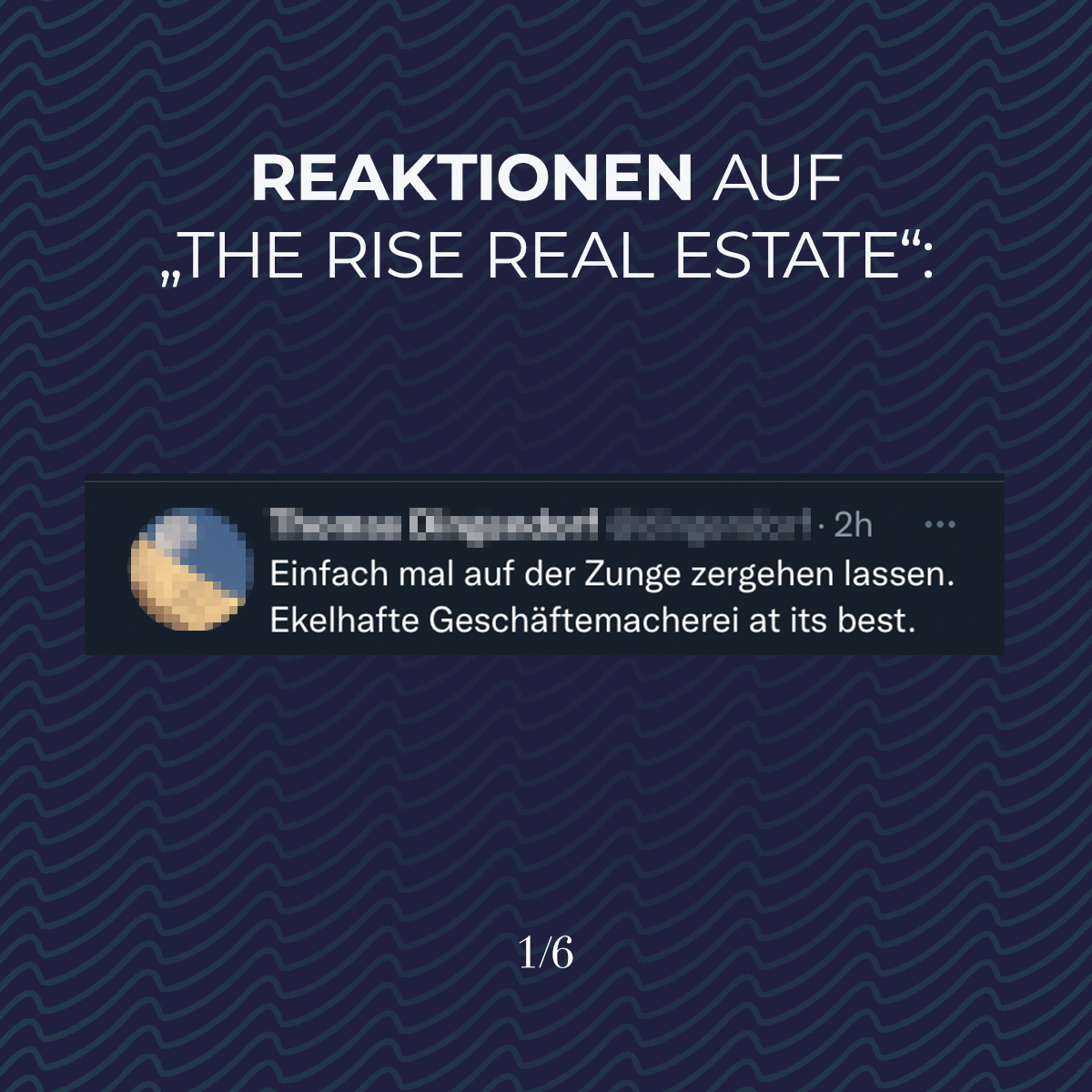 therisere's tweet photo. Die Reaktionen auf “The Rise Real Estate” waren heftig – zurecht. Vom Klimawandel wird niemand profitieren. Umso wichtiger ist es, das eigene Geld nachhaltig in Lösungen zu investieren. Erfahren Sie mehr über die nachhaltigen Anlagestrategien von growney: https://t.co/WFirtbvqxu https://t.co/nTkCxXqoKg