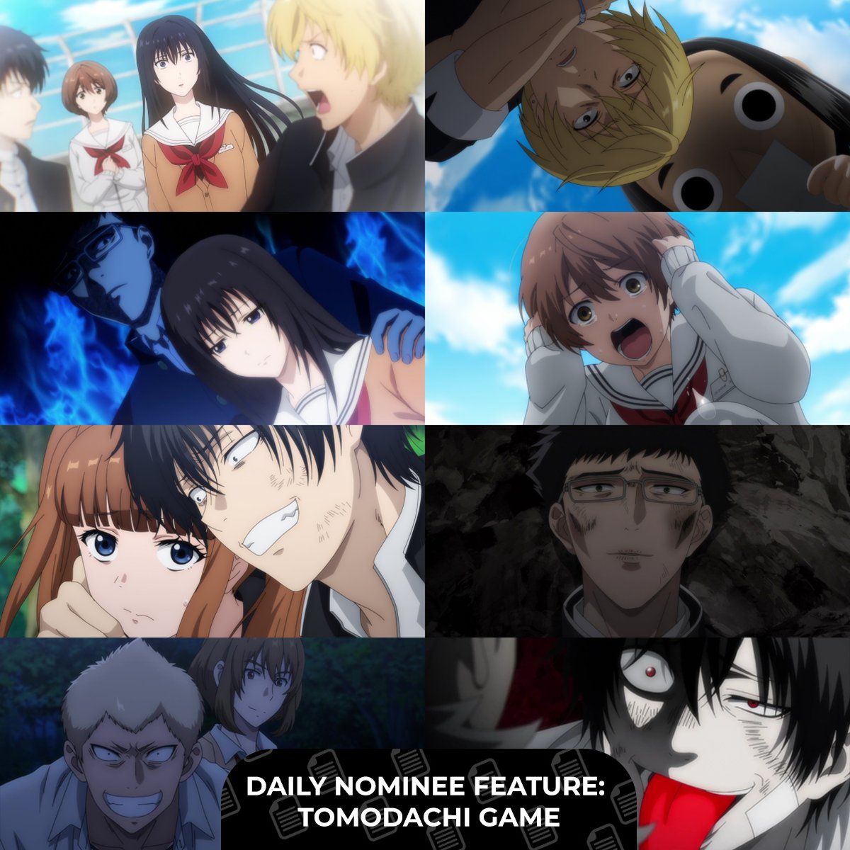 Anime daily on X: tomodachi game  / X