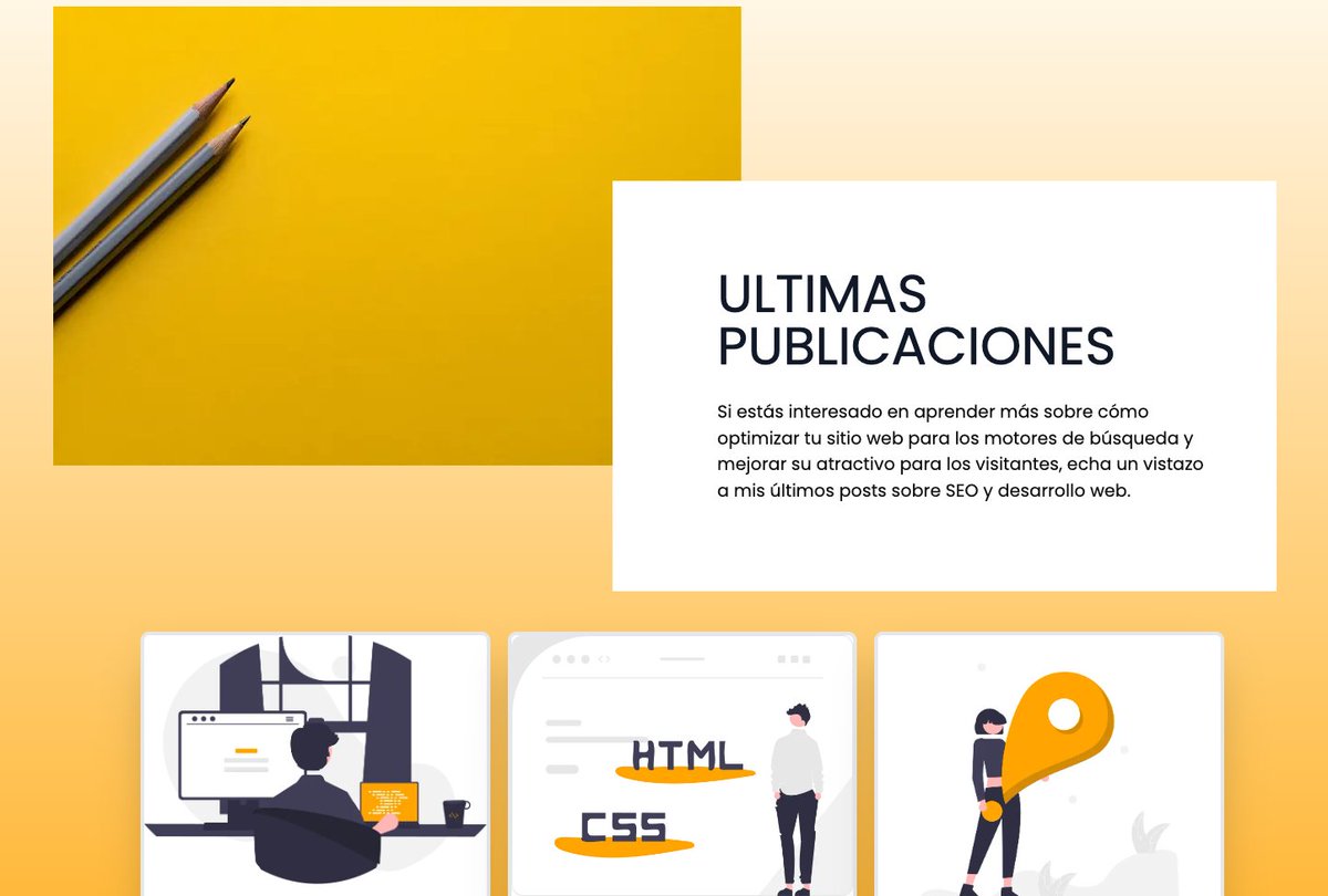 giuzioale's tweet image. 💥 #100DaysOfCode Challenge
💥 Round # 5️⃣
💥 Day 2️⃣3️⃣
   
Worked on the blog section for my website (Spanish version) with #astrobuild #tailwindcss &amp;amp; markdown