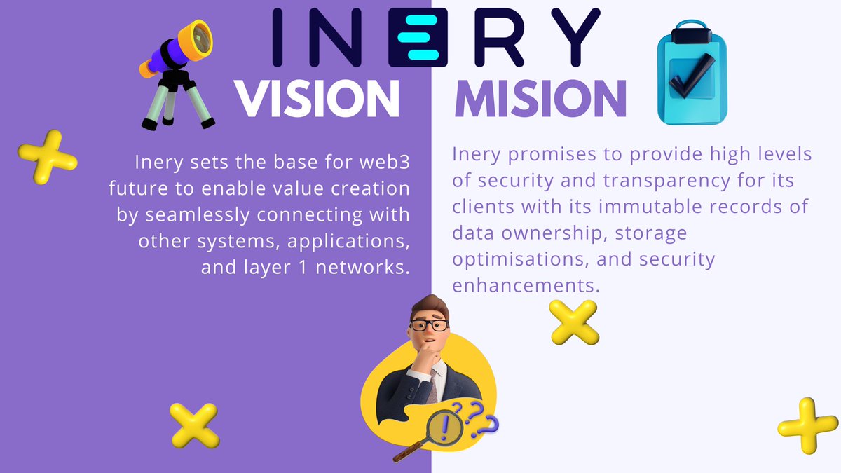 charlesace_'s tweet image. @IneryBlockchain has a pretty clear and well detailed out vision and mission 
Get on a blockchain that set your interest at its top of the list 🔥‼️ #inery #IneryDBMS