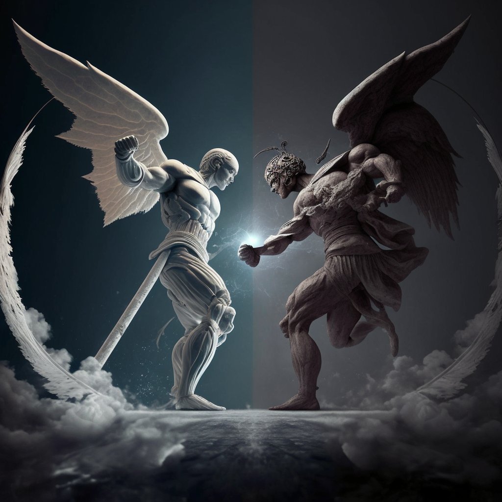 aimagicimages's tweet photo. the never-ending battle between good and evil
#midjourney #aiart #aiartwork #aikunst #goodvsevil
#gutgegenböse https://t.co/iADBN9B2bv
