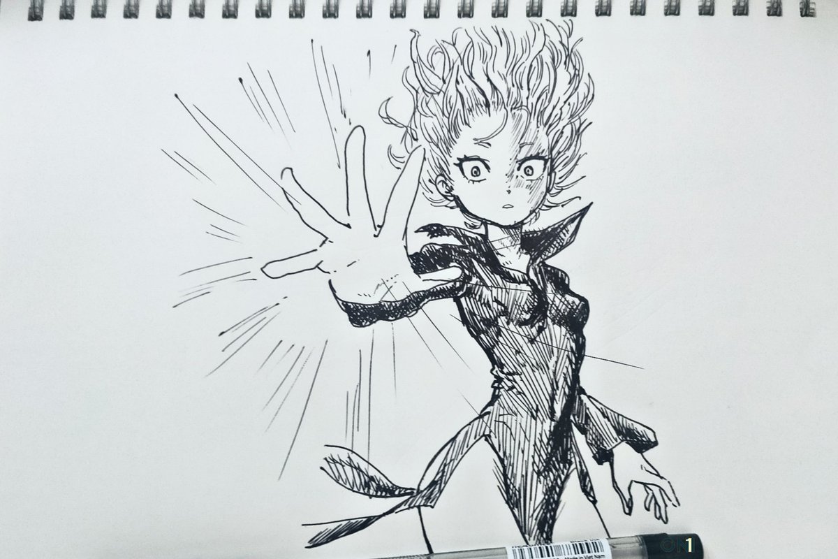 Oni1one's tweet photo. 🌪️
#tatsumaki
#OnePunchMan
#onepunchman177
#saitama
#Tornado
#sketch
#drawing
#nopencilchallenge
#sketchoftheday
#illustration
#manga
#mangaspoilers
#drawings
#Illustrationoftheday
#sketchdaily
#drawingoftheday
#sketchbook
#illustrationartists
#FANART
#illustrationart
#OniOne https://t.co/UfF4lCEQ1C