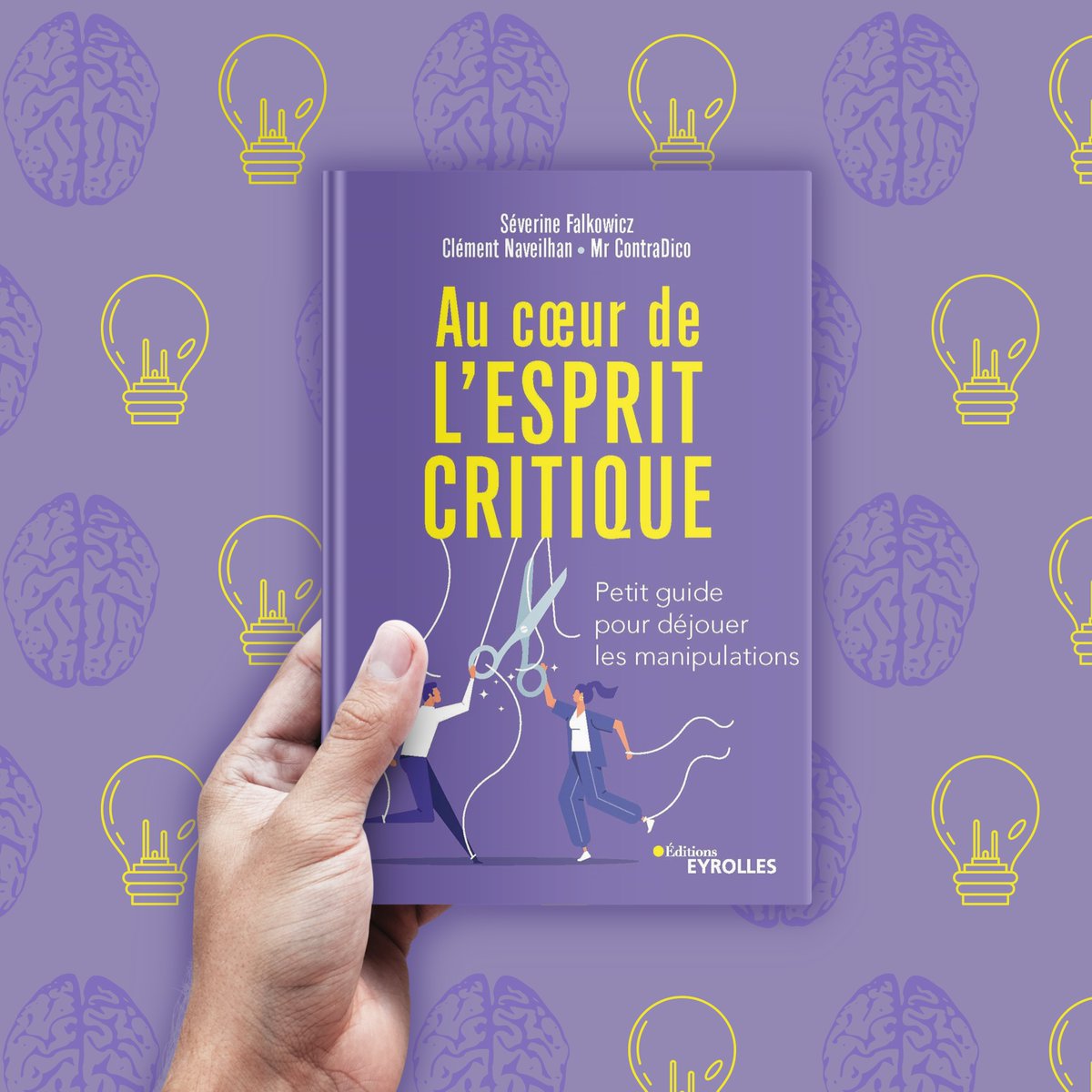 Êtes-vous vraiment sûr.e de ce que vous croyez? 

Dans Au Cœur de l'Esprit Critique, <a href="/SFalkowicz/">Séverine Falkowicz</a> <a href="/ContraDico/">Mr ContraDico</a> et <a href="/ClementNaveilh1/">Clement Naveilhan</a> vous initient à la zététique: l'art du doute raisonné. 

Disponible en librairie et sur editions-eyrolles.com/Livre/97824160…

#espritcritique #débat #zététique