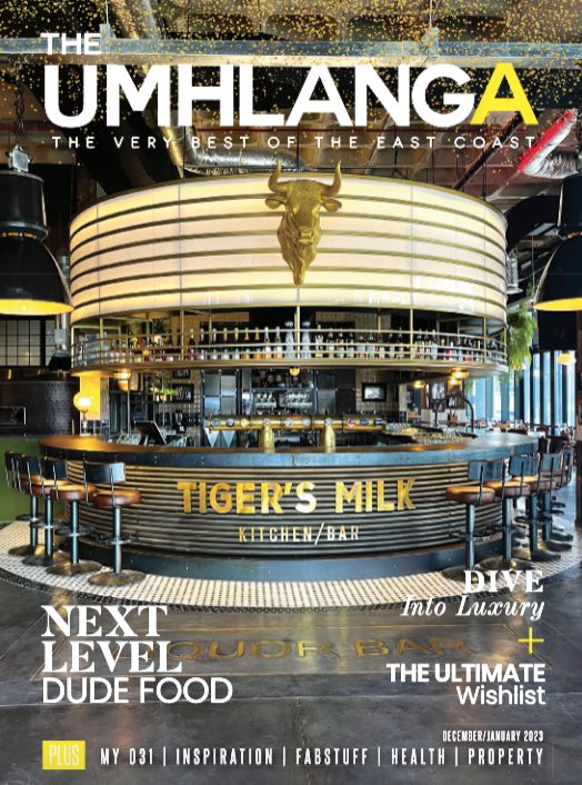 ktinteriors_'s tweet photo. Our lates feature! The @TigersMilkZA  at Oceans Mall on the cover of @TheUmhlanga - Store design and interior by our team a @ktinteriors_ https://t.co/jH4DGCQXcz
