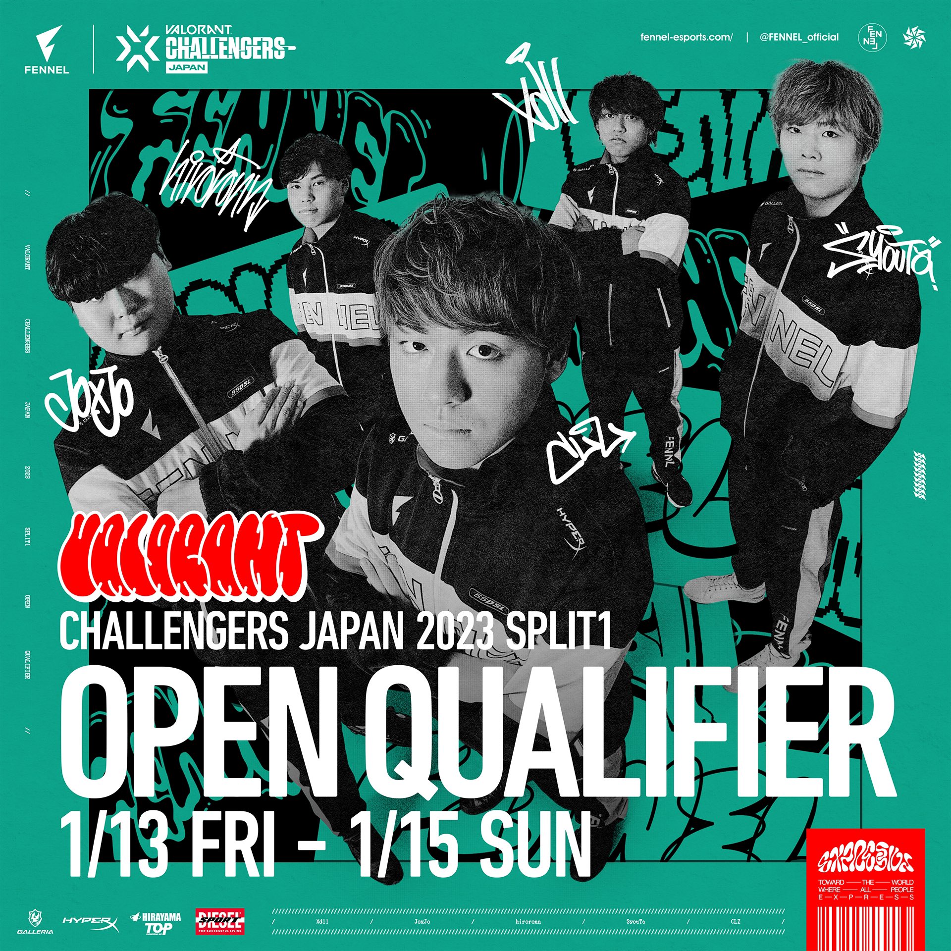 FENNEL в X: „◤#VALORANT Challengers Japan 2023 Split 1 Open FENNEL в X: „◤#VALORANT Challengers Japan 2023 Split 1 Open
