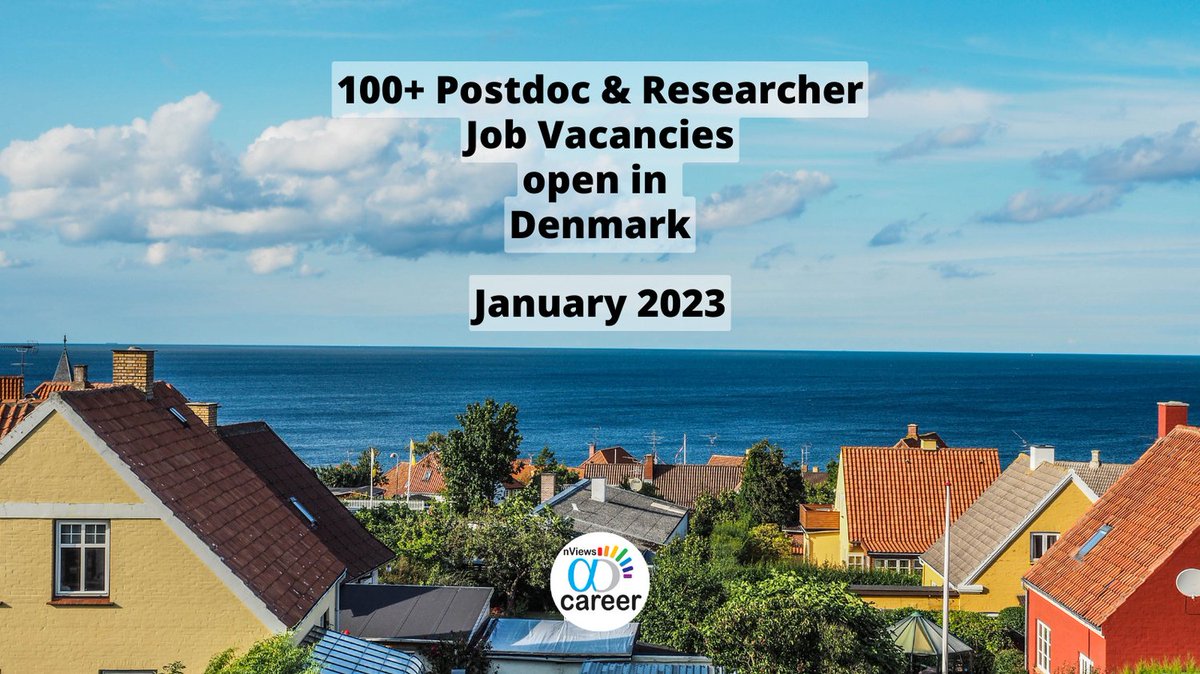 nviewscareer's tweet photo. https://t.co/dRT2mP8bsl
100+ Postdoc & Researcher Positions in Denmark - January 2023
#Postdoc #PostdocPositions #PostdocPosition #PostdocVacancy #PostdoctoralFellow
#Researcher #ResearcherJobs
#Denmark #PostdocDenmark #PostdocFellowships #January2023 #vacancies #postdocjobs https://t.co/FqUZTrBJ1U