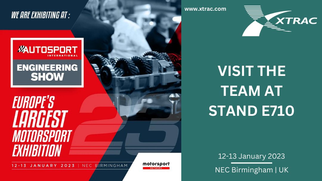 xtraclimited's tweet photo. #XtracLtd is exhibiting at the #AutosportInternational23 show, which is taking place at the NEC over the next couple of days. Come & say hi at Stand E710 and learn more about our award-winning transmissions & Mechatronics products.
#LiveActionArena #AutosportEngineering https://t.co/NGMll8ZK34