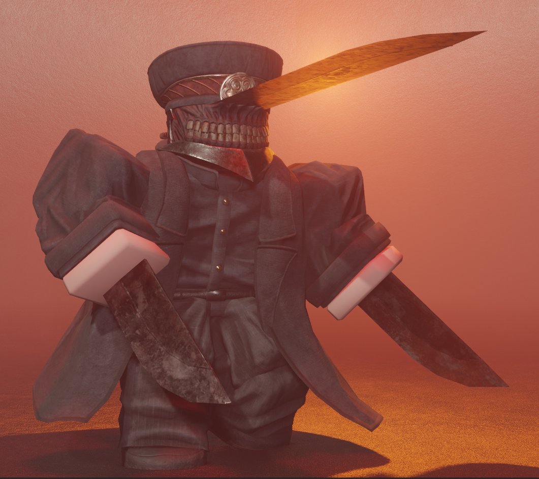 Katana Man from Chainsaw Man (w/pose) : r/RobloxAvatars