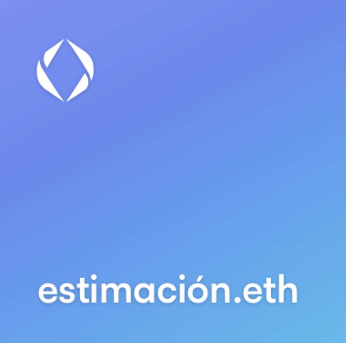 insightens's tweet photo. Anyone 👀 for a banging spanish 🇪🇸 #ens ?
Estimación.eth (Estimate)
0.06E
That’s nearly free. 😉
#ensdomain #spanishens #web3 @ensvision @ensforsale #latinoens https://t.co/nLG2dvqX4i