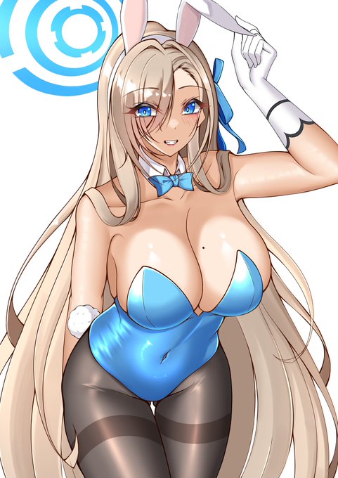 #ブルーアーカイブ     
#ブルアカ      
#BlueArchive 
バニーアスナ 