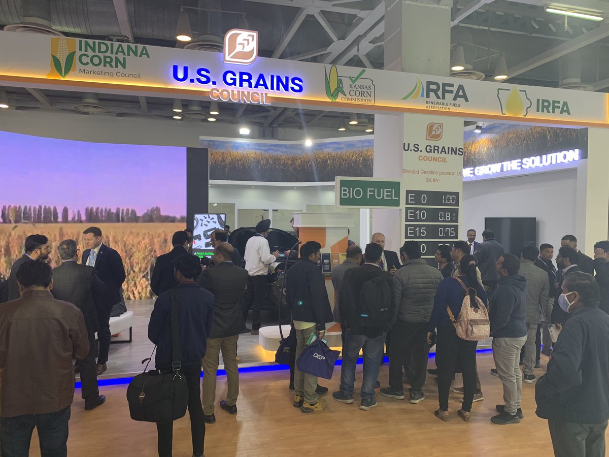 baboydston's tweet photo. Great day with @USGC talking about the benefits of ethanol at the @siamindia @AEMotorShow Auto Expo! Great conversations.    #motoringtrends #cii #siam #ACMA https://t.co/89ExSxnT4O