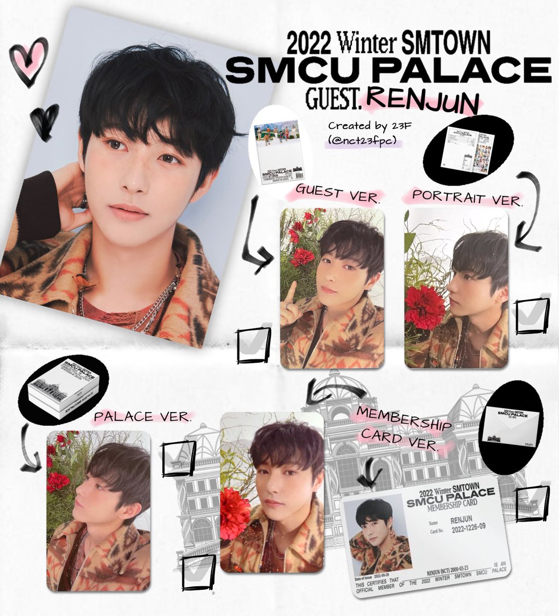 nct23fpc's tweet photo. 2022 Winter SMTOWN SMCU PALACE 
PHOTOCARD TEMPLATE

❄️

 #NCTDREAM
 #RENJUN
 #JENO
 #JAEMIN
 #CHENLE
 #JISUNG https://t.co/NMabcoxiVm