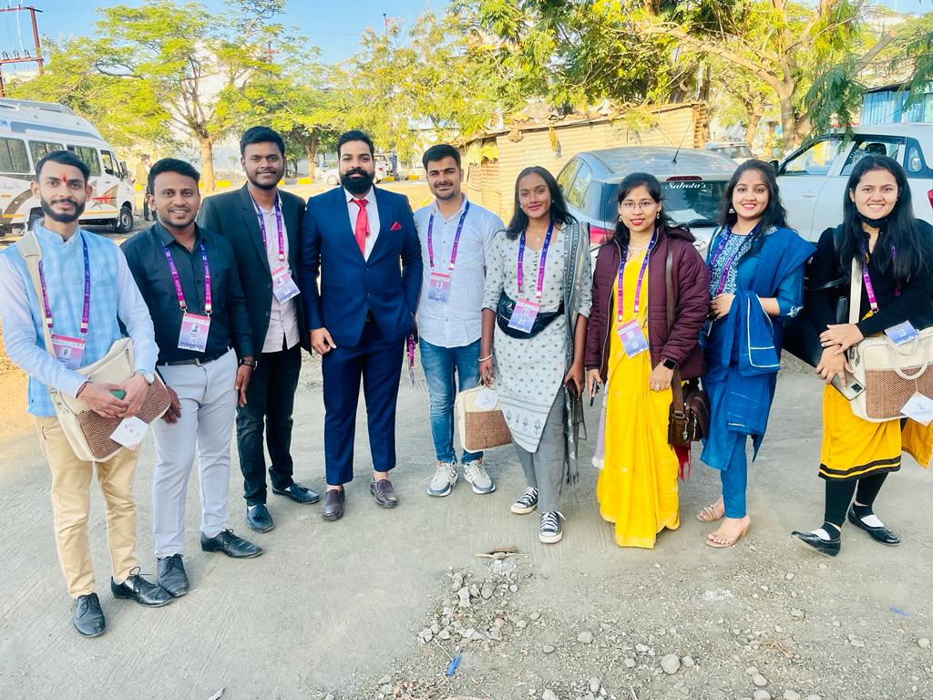 NYK Visakhapatnam - Participant from Visakhapatnam at Pravasi Bharatiya Diwas at Indore
#NYF2023 
#NYKSYouthFestival 
#NationalYouthfestival 
#YouthProgram
 #SwachhBharat2022 #CleanIndia2 
@ianuragthakur 
@YASMinistry

@Nyksindia

@sdnyksap

@nykssouthzone

 #AmritMahotsav