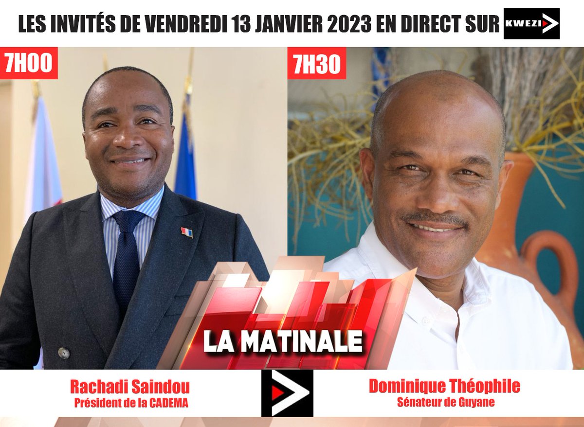 ACOnghena's tweet photo. Rendez vous dès 6h pour votre matinale en direct sur KTV #Mayotte https://t.co/3j3CIUcJpB