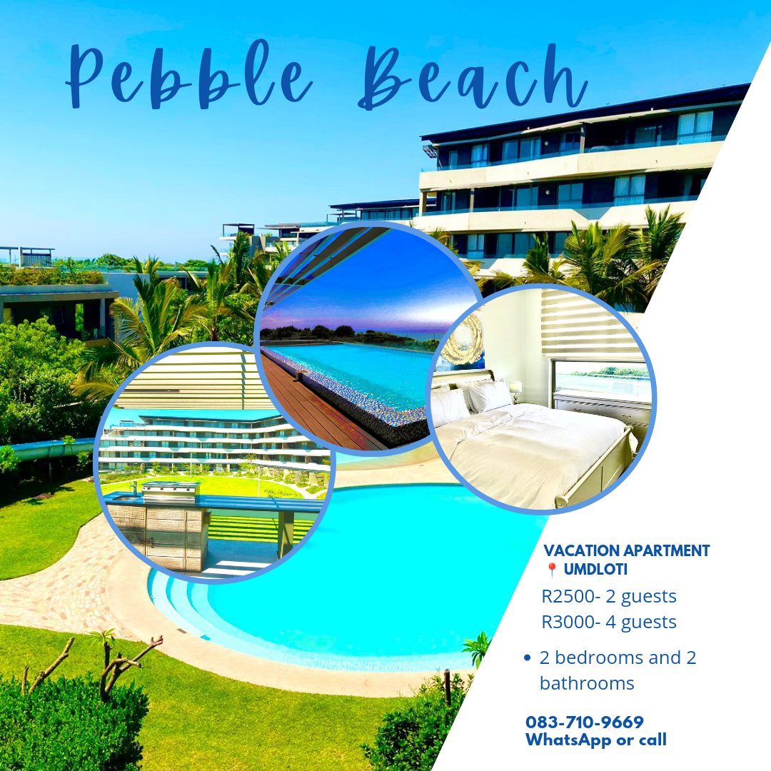 NaledziM's tweet photo. Vacay apartment, fully furnished selfcatering apartment consisting of 2 bedroom, 2 bathrooms, open plan kitchen and living areas with spectacular sea views. 2 minutes to Sibaya Casino, 2 km from Shopping centers, 8 km from King Shaka International Airport
#TheWifeShowmax https://t.co/XST9SorOp0