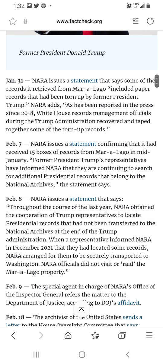 @jadamsmotox @itsJeffTiedrich Problem is @itsJeffTiedrich left out some crucial info, like that Trump had actually been working with Nara to return said documents. Both Media & NARA itself confirmed as much. Jeff sadly is a misinforming liar🤦‍♂️