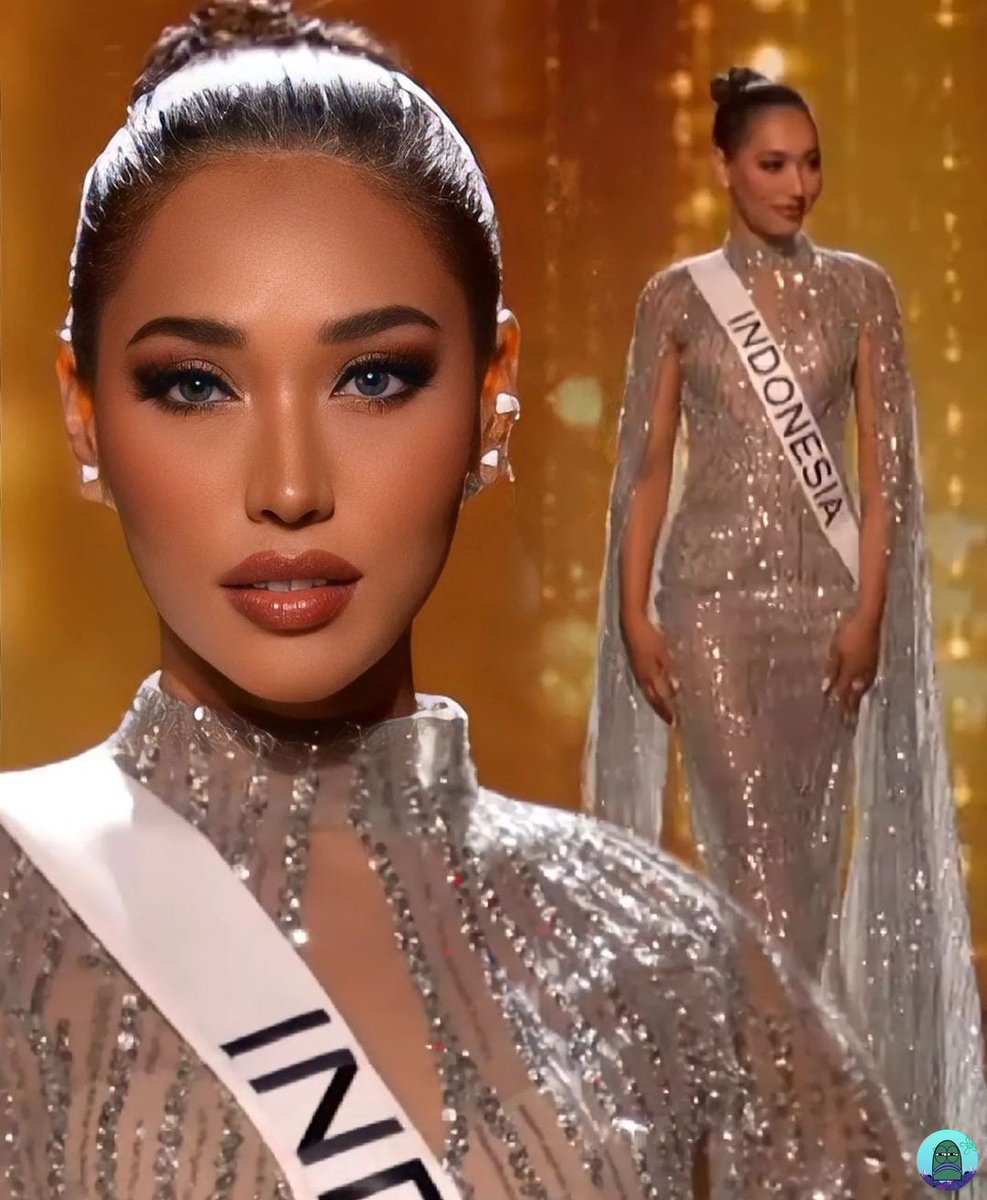 💚 Guys ini Puteri Indonesia 2022 namanya Laksmi yang sedang berkompetisi di ajang Miss Universe 2022