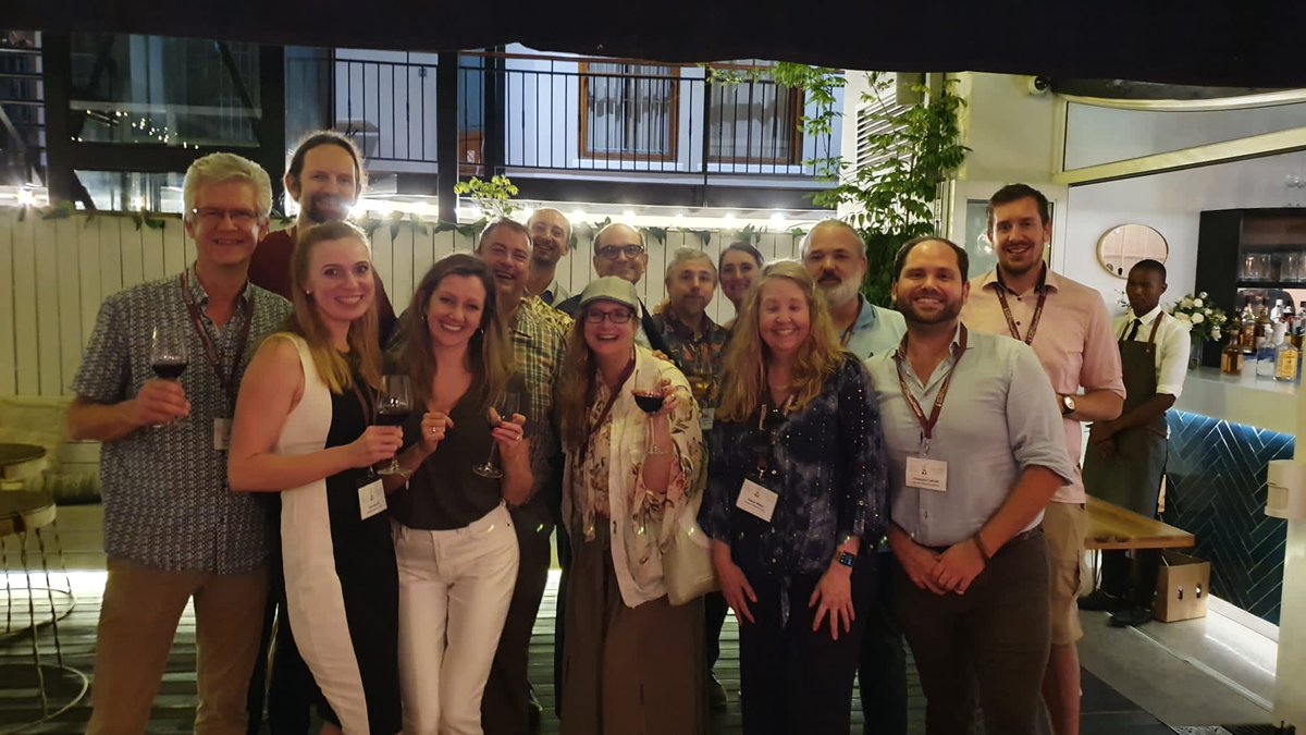 Enjoying science and warm hospitality of the South African Chemical community