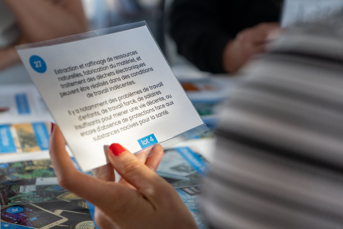 AddixGroup's tweet photo. Après la @FresqueDuClimat, l'AddixTeam participe à la la @FresqueDuNum ! 🌏 L'objectif ? Comprendre en équipe et de manière ludique, les enjeux #environnementaux du #numérique. 👇

#greentech #technology #ecology #numeriqueresponsable #INR https://t.co/GWWJ6GkVOw