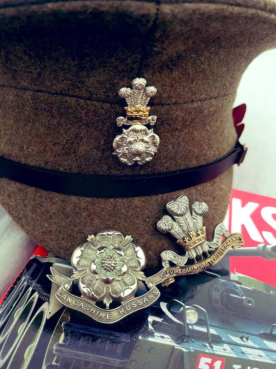 Yeomanry. Cheshire, Lancashire, Yorkshire. #capbadges #badges #britisharmy #history