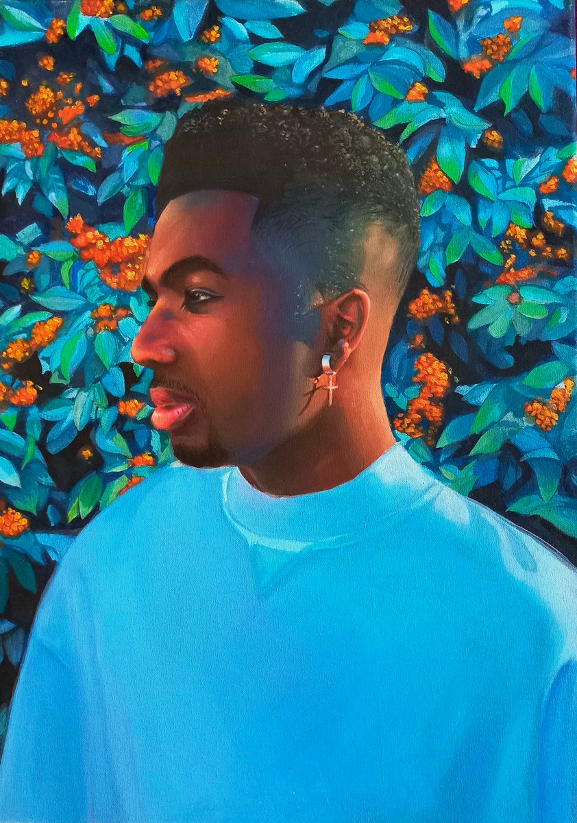 EmsanyIO's tweet image. Dear #EmsanyCommunity

@RickLaneArt is a very talented #OilPainter and #NFTArtist, who produces stunning #artworks! 🧑🏿‍🎨🎨

This stunning piece is named "Caleb" 🌼🌸

#NFT #NFTMarketplace #NFTs #Web3 #OilPainting #AfroArt #AfroArtist