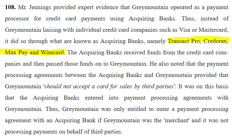 ebit4u's tweet photo. Additional acquiring organizations showing up in the #Greymountain fraud case: #Maxpay (Malta) and #TransactPro https://t.co/snN2LgW40S