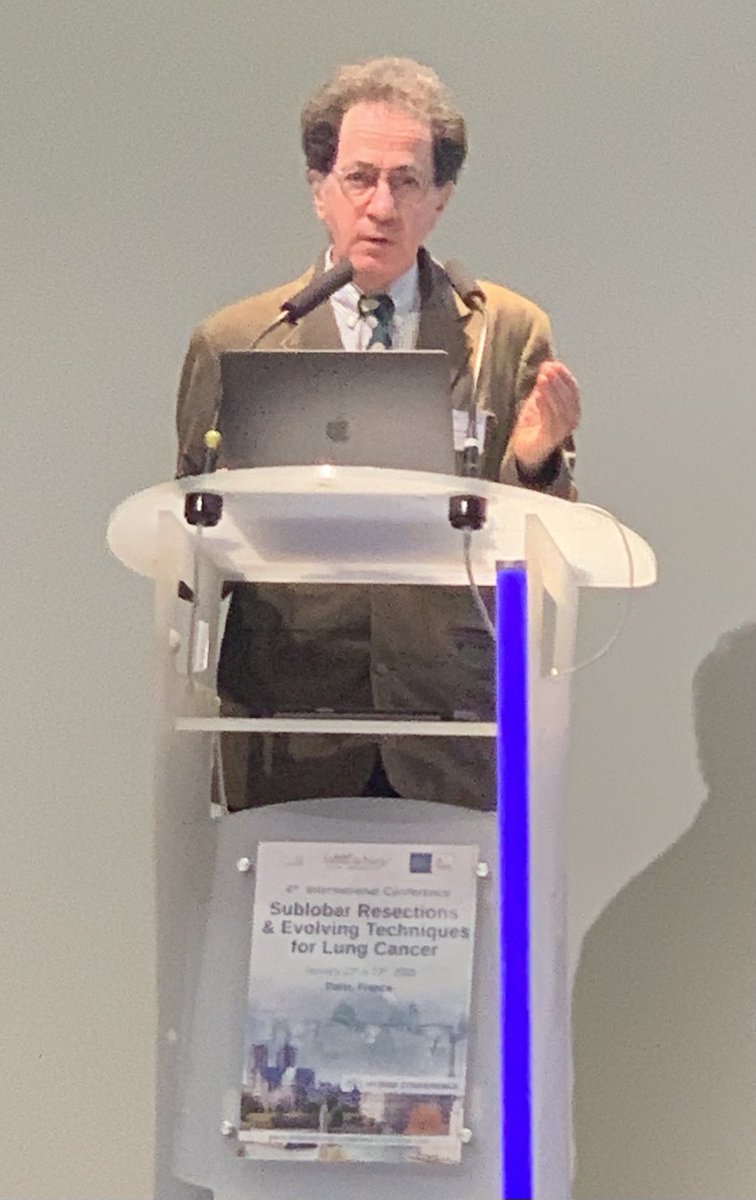 Stephen Cassivi, MD FRCSC FACS FRCS (@stephencassivi) on Twitter photo Prof. Gossot <a href="/IMMontsouris/">IM MONTSOURIS</a> presents on importance of tumor-free margins in #LungCancer surgery & especially for #SublobarResections
Again, demonstrating the crucial importance of collaboration w/ #FrozenSection experts
<a href="/MayoClinicPath/">Mayo Clinic Pathology</a> <a href="/JenniferBoland7/">Jennifer Boland, MD</a> Prof. Gossot <a href="/IMMontsouris/">IM MONTSOURIS</a> presents on importance of tumor-free margins in #LungCancer surgery & especially for #SublobarResections
Again, demonstrating the crucial importance of collaboration w/ #FrozenSection experts
<a href="/MayoClinicPath/">Mayo Clinic Pathology</a> <a href="/JenniferBoland7/">Jennifer Boland, MD</a>
