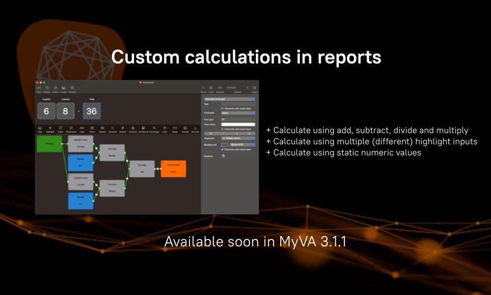 MyTPE's tweet photo. In our next MyVA update we introduce a new VP Block allowing you to do custom calculations in your report. This opens up a whole new set of options. Take a look at the examples and start thinking about what this means for your reports. #comingsoon #update #analysis https://t.co/HoXJgec1nB