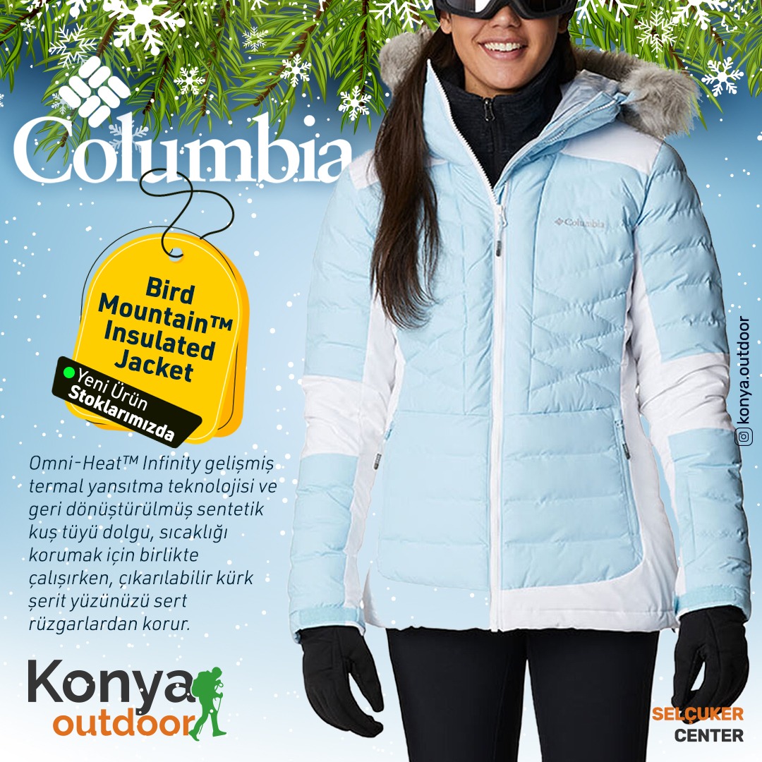 COLUMBİA Kadın Bird Mountain™ Omni-Heat™ Infinity Yalıtımlı Ceket

#konyaoutdoor #giyim #tekstil #bayangiyim #kış #kışlık #mont #selçukercenter #konya #outdoor #columbia #omniheatinfinity