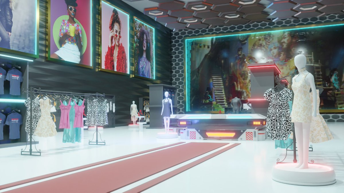 Just a quick glimpse of our upcoming clothing store in Metaverse 
.
.
Stay tuned for more Details 
.
.
#metawhaleworld #metawaletothemoon #metaverse #nft #crypto #nfts #ethereum #nftart #meta #cryptocurrency #nftcommunity #bitcoin #blockchain #digitalart #art #nftcollector