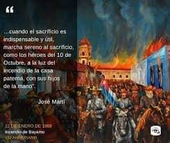 #MartianosHoy
#JuntarYVencer 
#CubaViveEnSuHistoria 
 “Un volar de palomas y rugir de techos calcinados de la que fuera rica y culta ciudad, era lo que presenciaban los ojos atónitos de los españoles”.