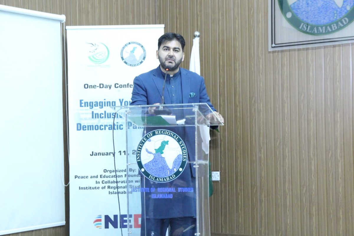 pefglobal's tweet photo. One day conference on engaging youth for inclusive and democratic Pakistan.
#democracy #Pakistan https://t.co/iKKjbcBFQu