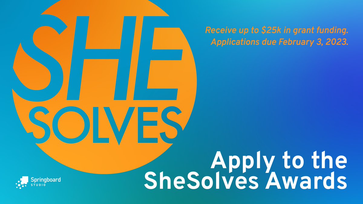 Do you have ideas for #healthcareinnovation? Are you a @MassGenBrigham employee who identifies as a woman? Our #SheSolves Awards program is perfect for you! Learn more and find our 3-question application at bit.ly/SheSolvesAwards. Applications close on Feb 3rd.