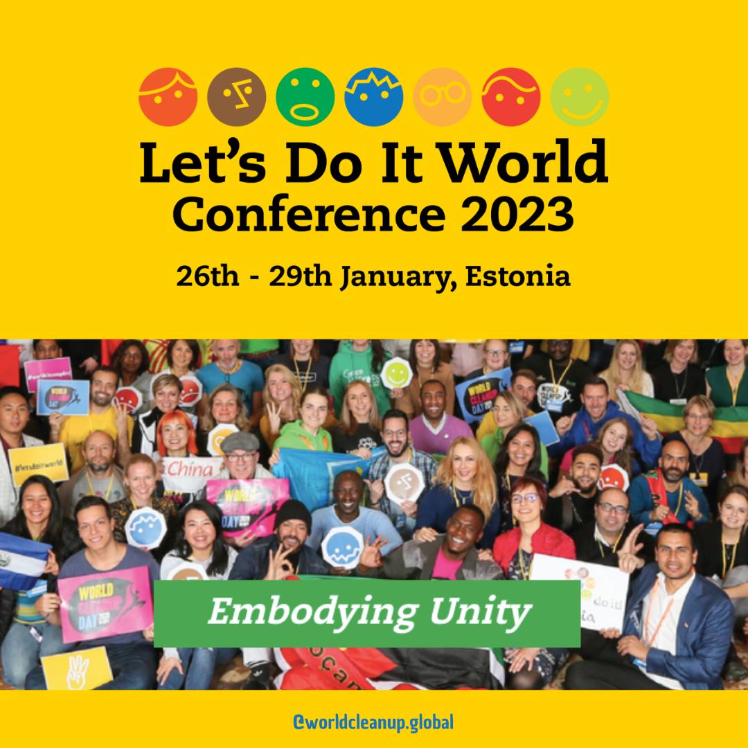 WCDFrance's tweet image. Du 26 au 29 janvier aura lieu à Tallin (Estonie), la conférence de Let's Do It World, l’ONG qui pilote le World Cleanup Day et le Digital Cleanup Day dans le monde. 
Plus d’informations sur la #conférence : letsdoitconference.org
@LetsDoItWorld #cleanconference #letsdoitworld