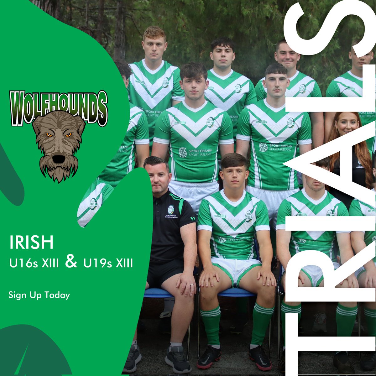 Irelandrl's tweet photo. Register your interest for Irish U16s XIII &amp; U19s XIII for the upcoming fixtures in 2023.

The opportunities to wear the Irish jersey is a true honour and we would love to see you in it. 

Register link below:
https://t.co/0fqkyJk6bH https://t.co/eZoZudU9SV
