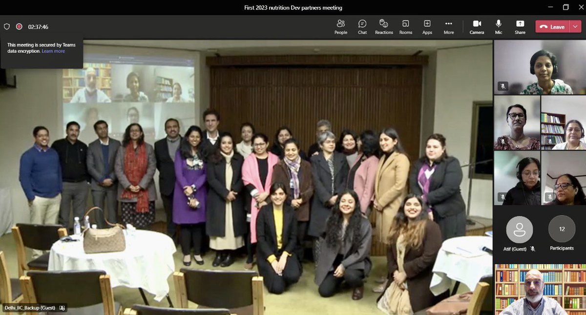 NaveenaSwapnabh's tweet photo. Great start to the year with deliberations on improved partner coordination to enhance the nutrition programming in India

@ruchikacs @arjandewagt @ThomasForissier @POSHANsm @BaswalDr @aliveandthrive @sandrar4409 @nadraf @dralokiranjan @SmritiIraniOffc @MinistryWCD @DeborahAsh13 https://t.co/f9ip0b6kaD