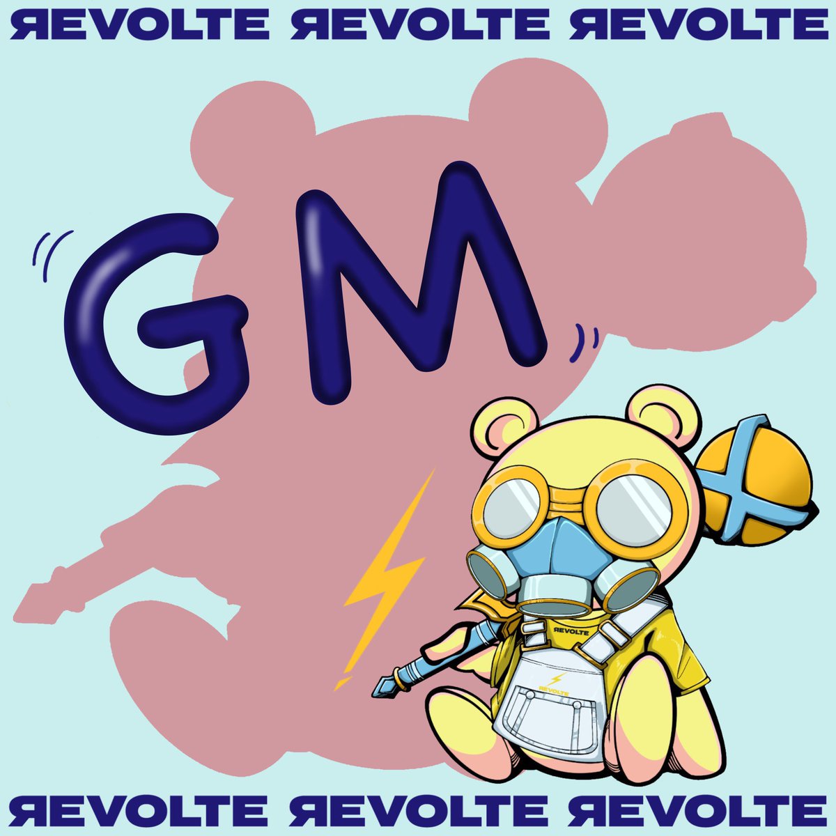GM, everyone! witness the interconnection of NFT art and music here at <a href="/revolte_jp/">ЯÉVOLTE（リボルテ）</a> ✨ the best, i tell you!

For more information, join their discord! discord.gg/SQWeEkk3

#RVLTD