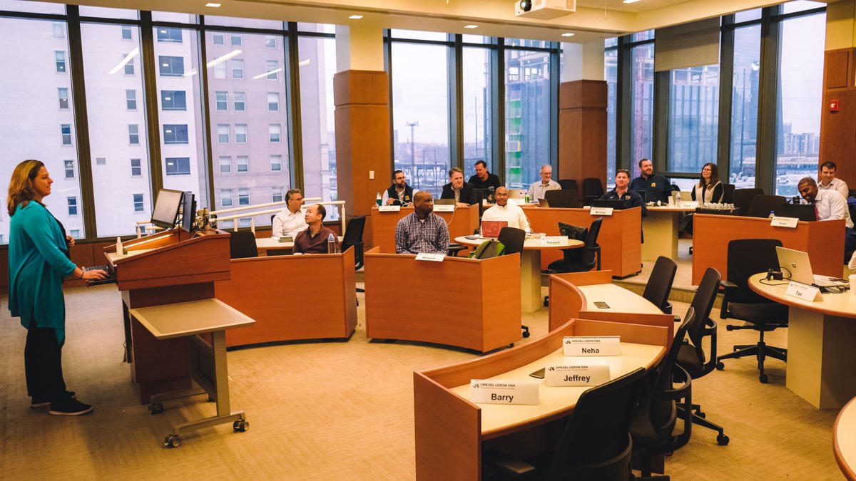 Welcome back to campus, DBA Cohort 5. 
We're excited to see your initial dissertation presentations and where your DBA journey is headed.

#LeBowDBA #LeBowDBAResearch