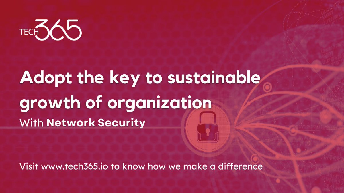 Tech365I's tweet image. Are you looking for a reliable &amp;amp; secure way to protect your data? we offer comprehensive network security services to keep your information safe and secure. Get the protection you need with #Tech365 today!
bit.ly/3H1YvgF 

#ITReseller #Tech365 #NetworkSecurity