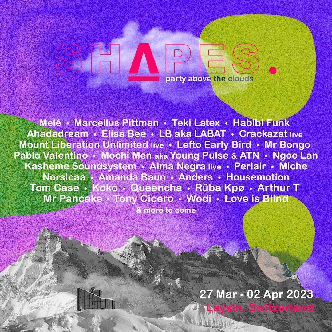 See Tickets (@seetickets) on Twitter photo This spring, <a href="/ShapesFestival/">Shapes Festival</a> are heading to the Swiss ski resort of Leysin for a week of the best music, slopes and après ski parties in the Alps!🎉
Catch <a href="/ukmele/">Melé</a>, <a href="/TekiLatex/">Teki Latex</a>, <a href="/ahadadream/">AHADADREAM</a> and so many more!
🎟️Don't miss out, tickets on sale now: bit.ly/3W06xLf This spring, <a href="/ShapesFestival/">Shapes Festival</a> are heading to the Swiss ski resort of Leysin for a week of the best music, slopes and après ski parties in the Alps!🎉
Catch <a href="/ukmele/">Melé</a>, <a href="/TekiLatex/">Teki Latex</a>, <a href="/ahadadream/">AHADADREAM</a> and so many more!
🎟️Don't miss out, tickets on sale now: bit.ly/3W06xLf