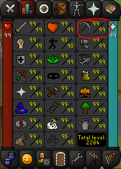 Nopi_RS's tweet photo. 99Mining done finally, 2 left. The year of maxing :) https://t.co/02NuOHvMCI