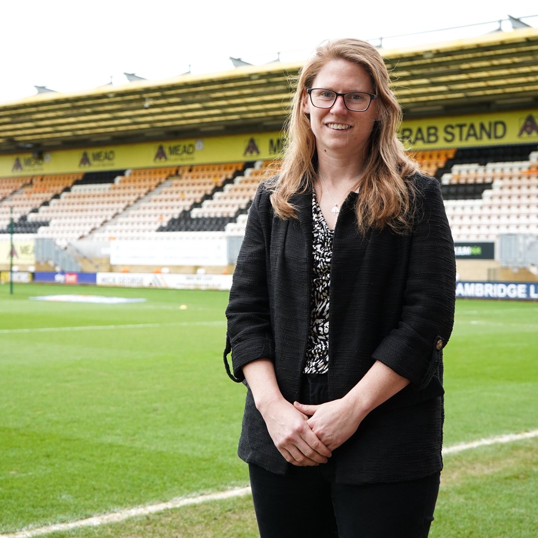 CambridgeUtdFC's tweet photo. Vicky Neal has been appointed Head of Foundation at Cambridge United Football Club. 🤝

#CamUTD | @CUCTrust