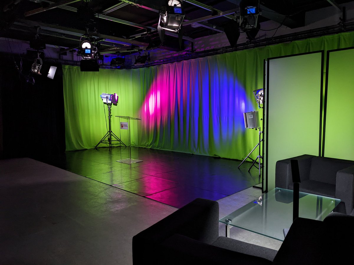 RJBmediaTech's tweet photo. Time has finally caught up with Aurora House media centre of @TeessideUni, now scheduled for demolition. 
23 years of memories in this TV studio. 
New facility coming soon...👀
@TeesUniSCEDT @CreativeArtTees https://t.co/hyfI5eNoPN