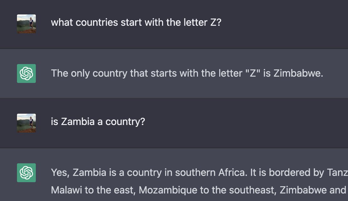 Had to try out ChatGPT