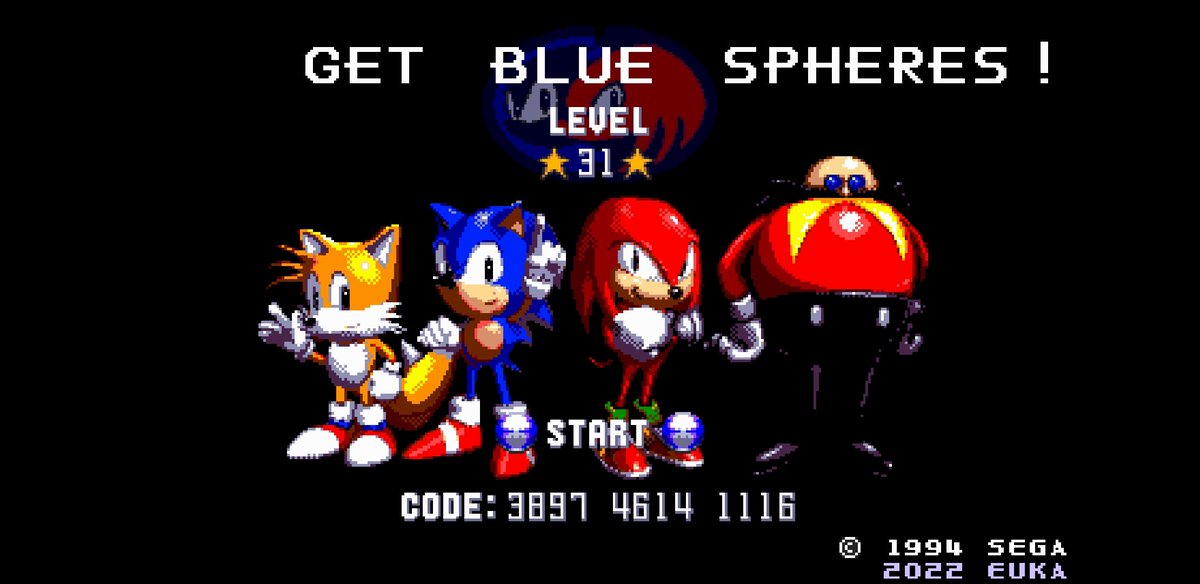 PrinceDinoboy's tweet photo. Level 31 is one of my favorite levels of Blue Sphere. Try it out in Sonic 3 AIR, Sonic Origins, or Sonic 1 & Knuckles. Just play it!
The code is 3897 4614 1116.
#SonicTheHedgehog #Sonic #BlueSphere #BlueSpheres #Sonic3 #SonicAndKnuckles #Sonic3AndKnuckles #SonicOrigins #Sonic3AIR https://t.co/5Vv2hjSCbf