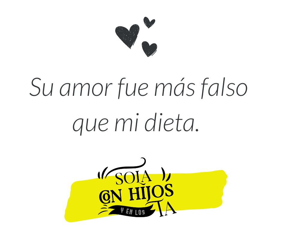 solahijosta's tweet photo. ¿Estás a dieta? Sola con hijos y en los TA' 
#dieta #amor #Falso https://t.co/bmG2IHu8sw